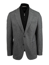 Boss Slim-fit jacket with integrated bib