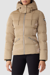 Mackage MADALYN-GLO High-Gloss Down Jacket With Removable Hood
