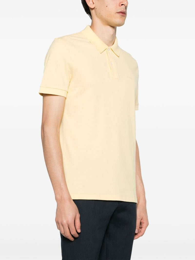 Boss Cotton Polo with Embroidered Logo