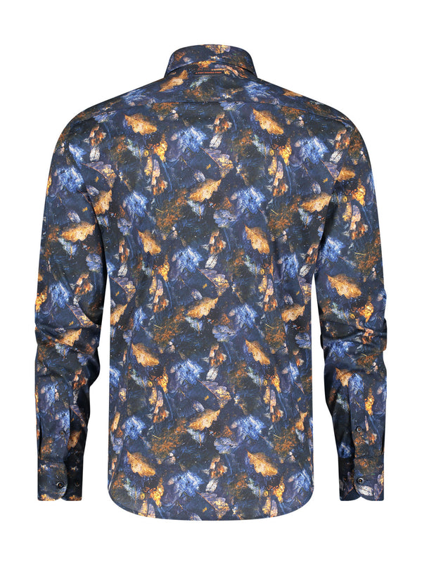 A Fish Named Fred Autumn Leaves Long Sleeve Shirt