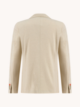 A Fish Named Fred Blazer Mélange Piqué