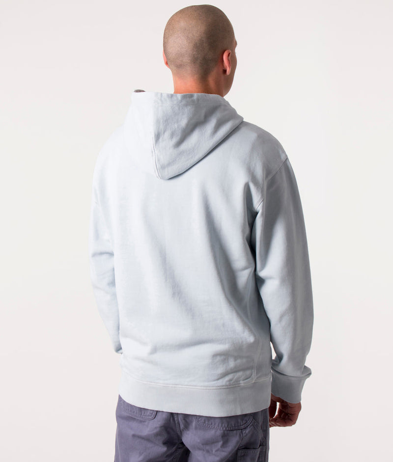 Boss Relaxed Fit Garment Dyed Wefade Hoodie