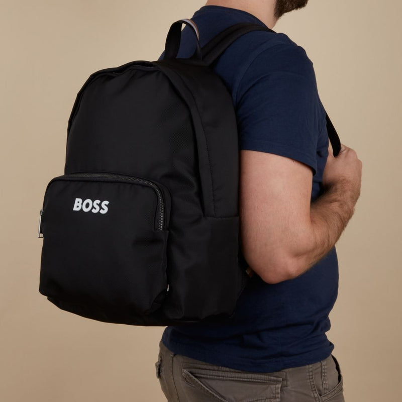 Boss Catch Black Backpack