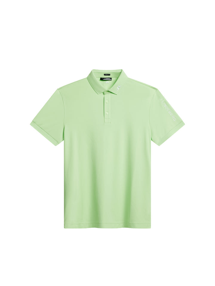 J. Lindeberg Tour Tech Reg Fit Polo in Paradise Green