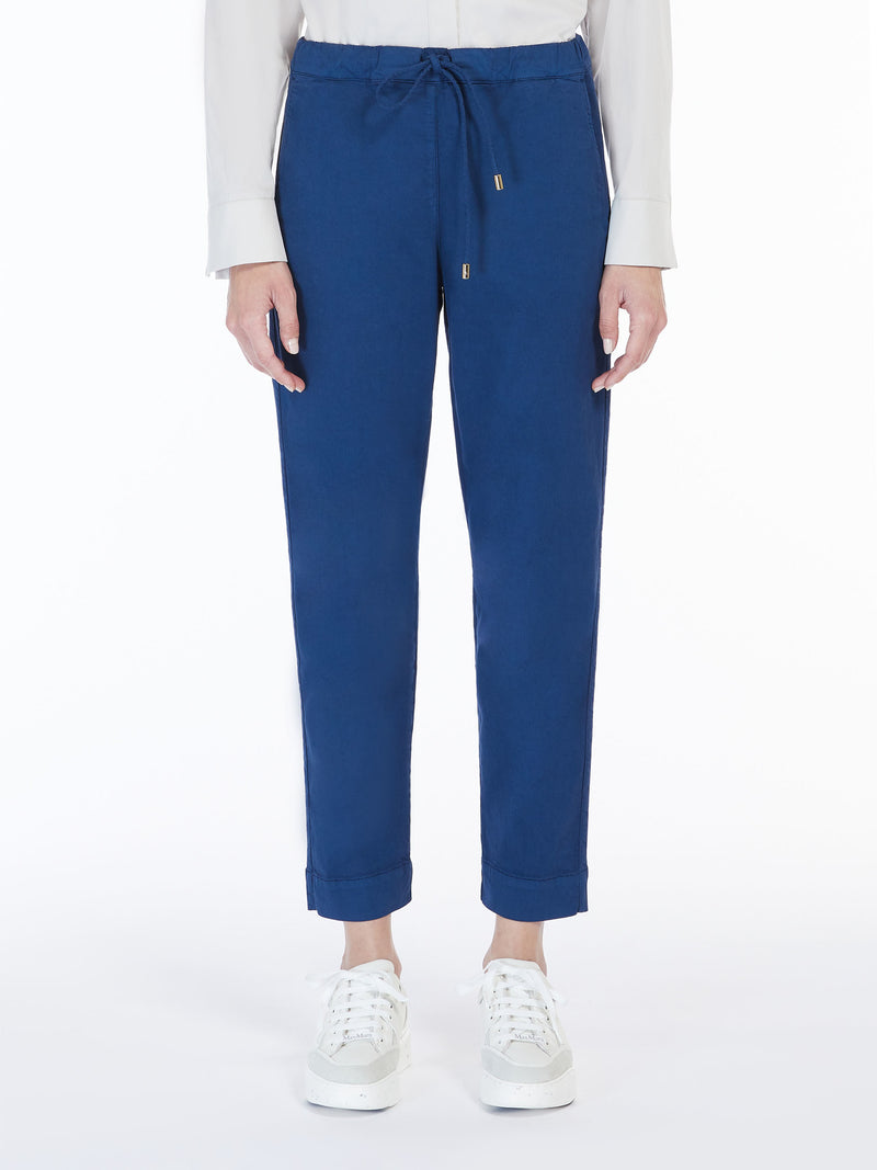 Max Mara Terreno Cotton Drill Joggers