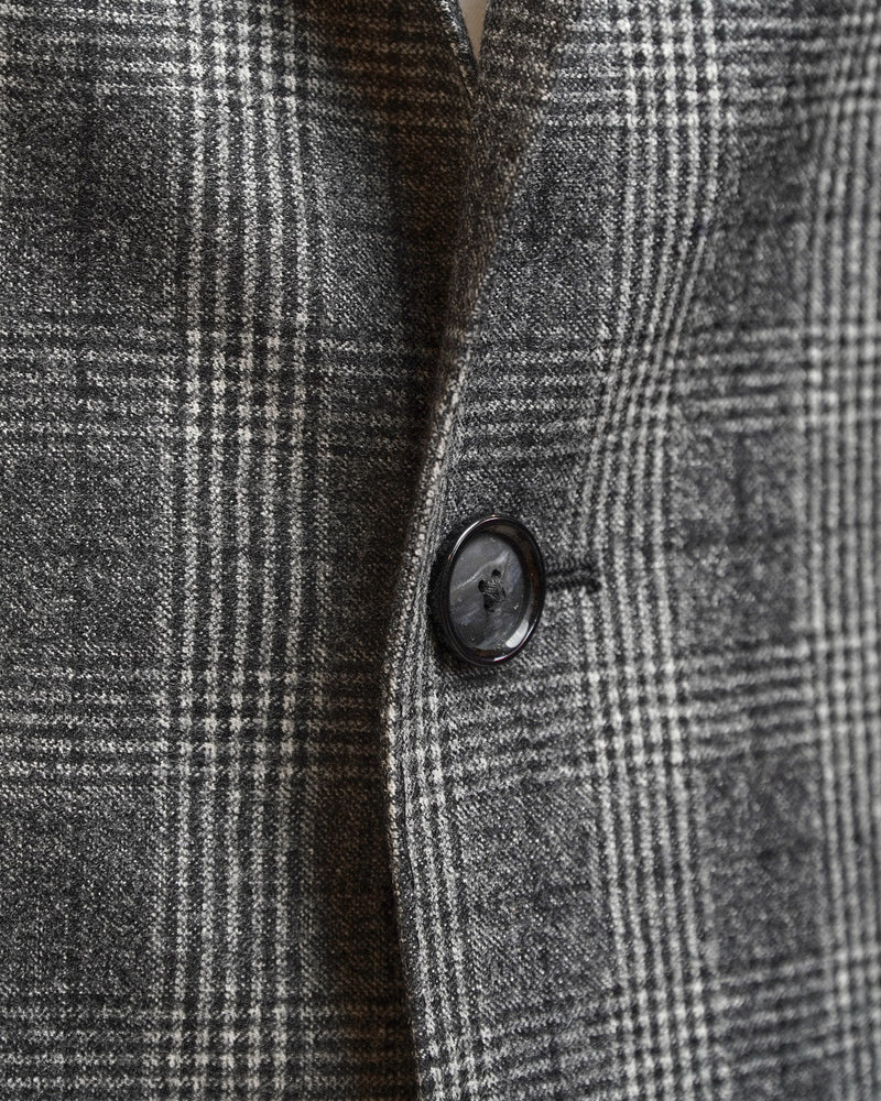 Tagliatore Winter Check Grey Black Suit