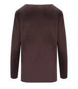 Max Mara Moldava Crewneck Long-Sleeved Blouse