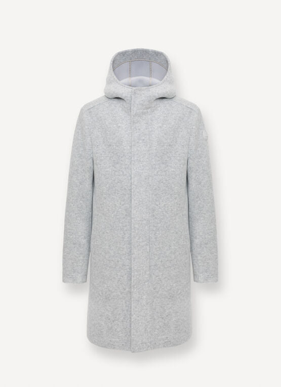 Colmar Wool Baize Coat with Hood