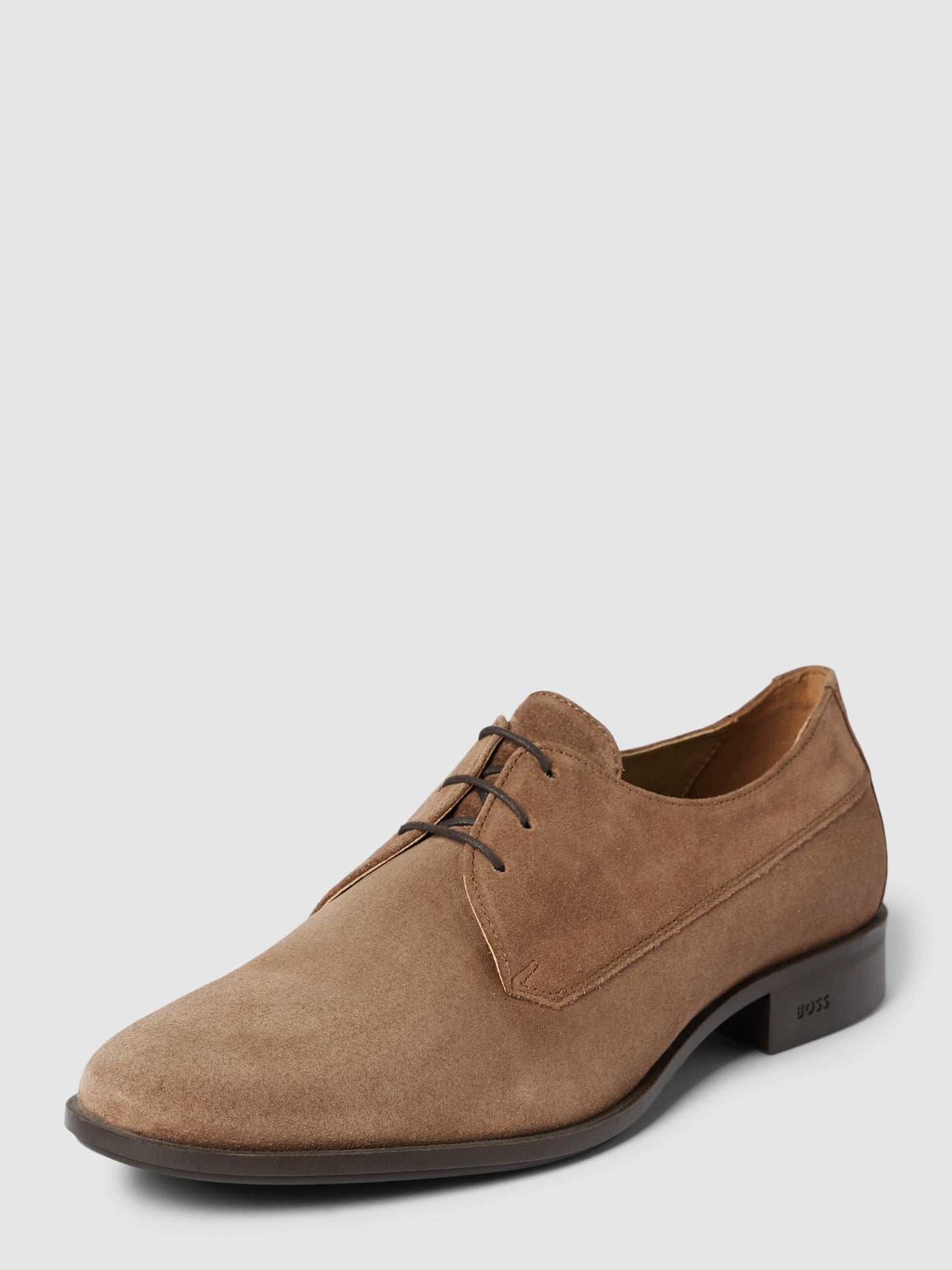 Boss Suede Derby Shoes with Removable Insole – Faded Soul
