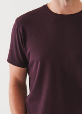 Patrick Assaraf Iconic T-shirt- Bordeaux