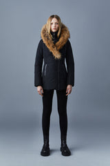 Mackage Adali Down Coat with Natural Fur Signature Mackage Collar