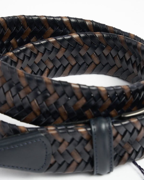 Anderson's Stretch Leather Braided Belt