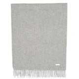 BOSS HEROSO GREY WOOL SCARF