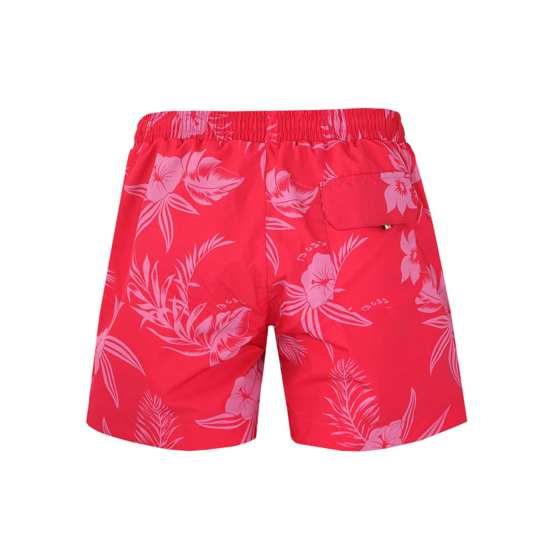 Boss Floral Print Swim Shorts