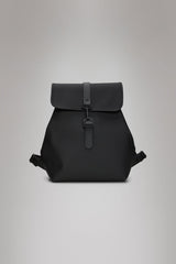 Rains Bucket Backpack in Black