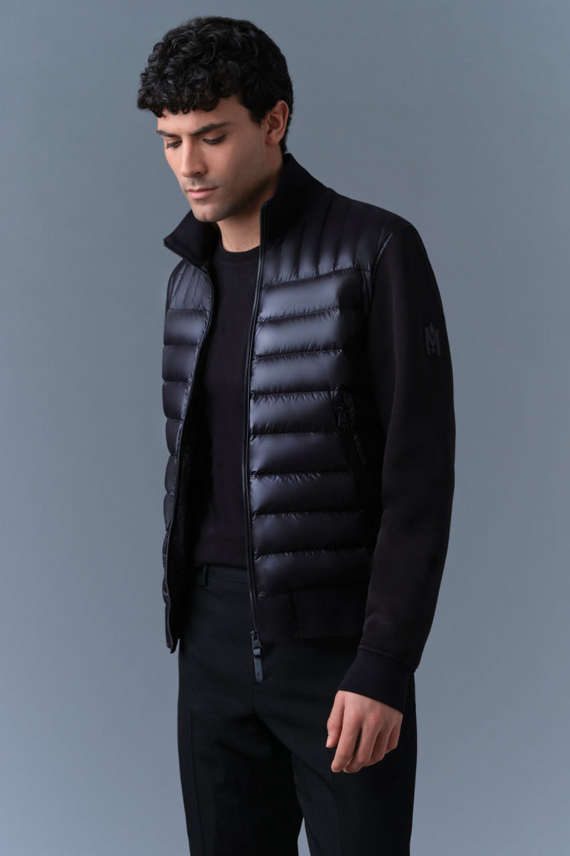 MACKAGE COLLIN-R Nano Down Mixed Media Bomber Jacket