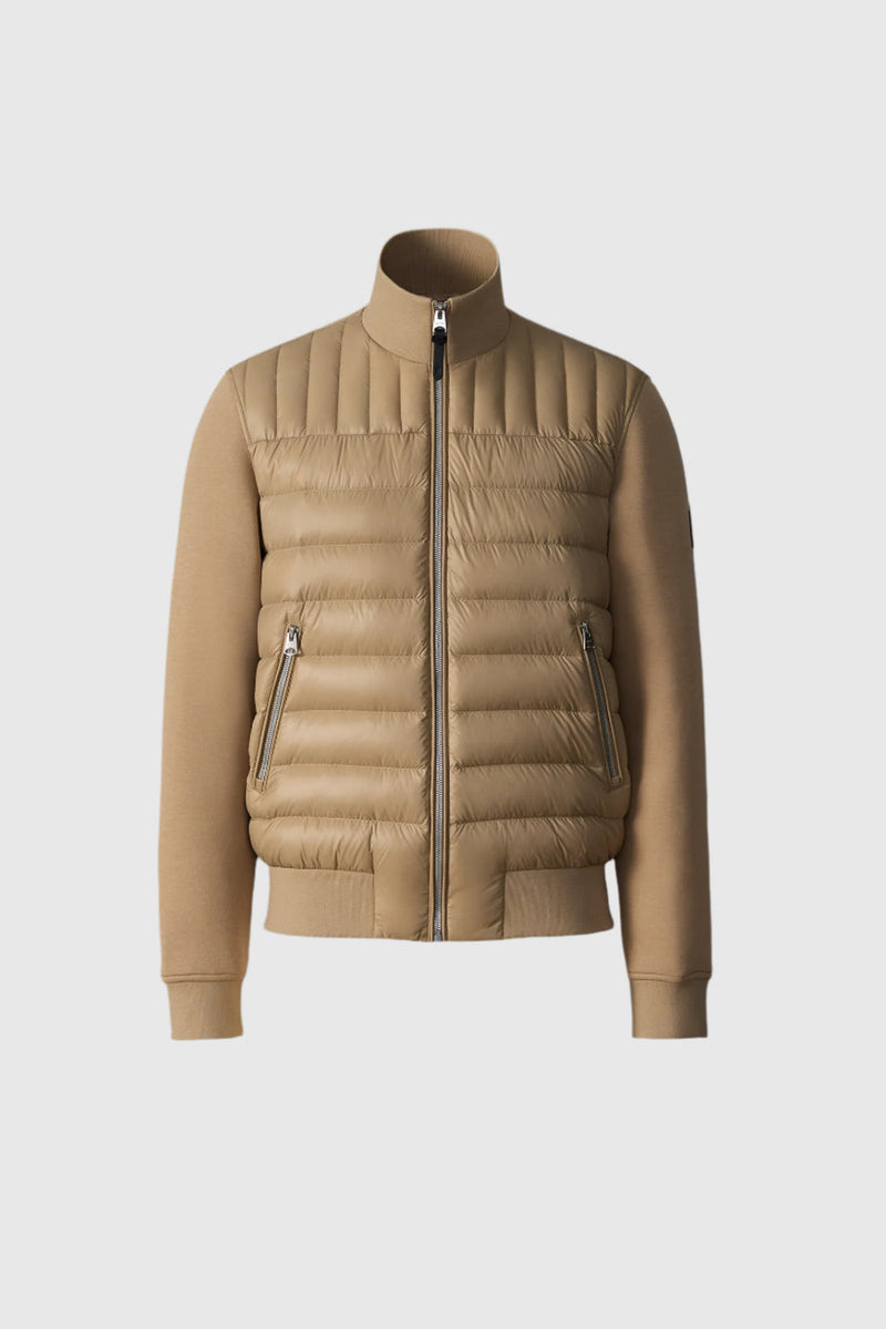 MACKAGE COLLIN-R Nano Down Mixed Media Bomber Jacket
