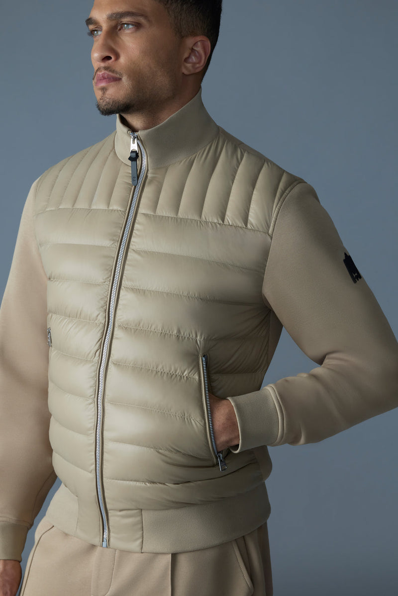 MACKAGE COLLIN-R Nano Down Mixed Media Bomber Jacket