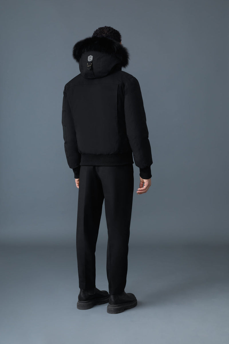 MACKAGE DIXON-F 2-in-1 Nordic Tech down bomber with natural fur