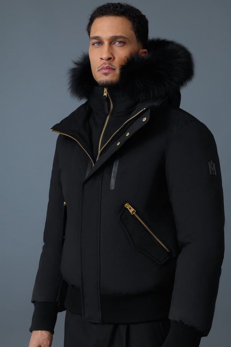 MACKAGE DIXON-F 2-in-1 Nordic Tech down bomber with natural fur