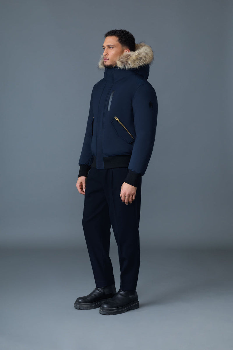 MACKAGE DIXON-F 2-in-1 Nordic Tech down bomber with natural fur