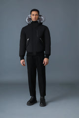 DIXON-XZ 2-in-1 Nordic Tech down bomber with silver fox fur