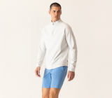 Deke Long Sleeve 1/4 Zip In StratLuxe Jersey