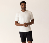Deke Short Sleeve Modern Knit Crew