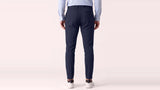 MOBILE FLAT FRONT PANT IN TWILIGHT TWILL JERSEY