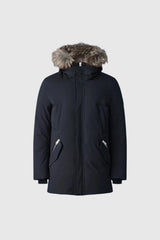 MACKAGE EDWARD-F 2-in-1 down parka with hooded bib and natural fur for men