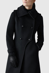 ELODIE-RZZ double face wool coat