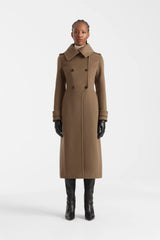 ELODIE-RZZ double face wool tailored coat