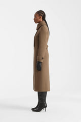 ELODIE-RZZ double face wool tailored coat