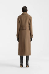ELODIE-RZZ double face wool tailored coat