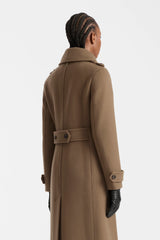 ELODIE-RZZ double face wool tailored coat