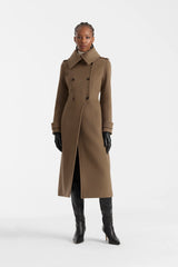 ELODIE-RZZ double face wool tailored coat