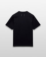 Reigning Champ Midweight Jersey Arch Logo T-Shirt in Black