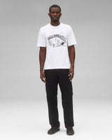 Reigning Champ Midweight Jersey Lines T-Shirt