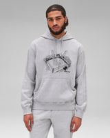 Reigning Champ Midweight Terry Lines Hoodie