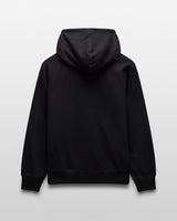 Reigning Champ Midweight Terry Arch Logo Hoodie in Black