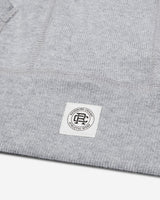 Reigning Champ Migweight Terry Arch Logo Hoodie in Heather Grey