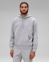 Reigning Champ Mens Brushed Fleece Hoodie