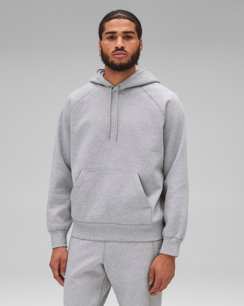 Reigning Champ Mens Brushed Fleece Hoodie