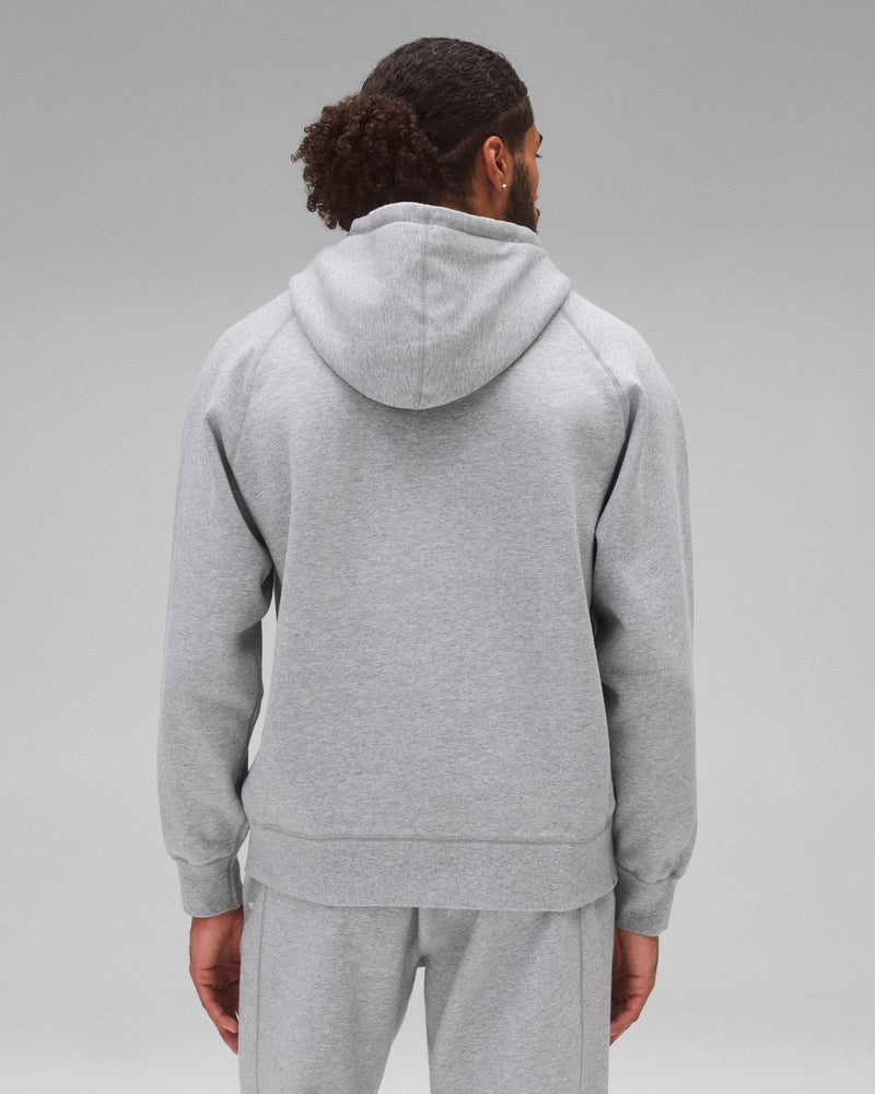 Reigning Champ Mens Brushed Fleece Hoodie