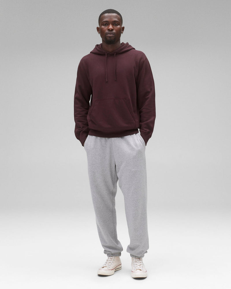 Reigning Champ Midweight Terry Standard Hoodie- Oxblood