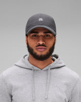 Reigning Champ Monogram 6 Panel Cap in Carbon