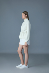 FINOLA-Z Lightweight Jacket with Balloon Sleeves