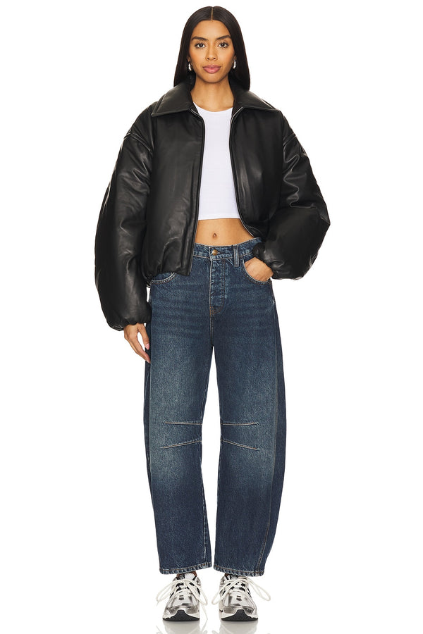 Free People Good Luck Mid Rise Barrel Jeans