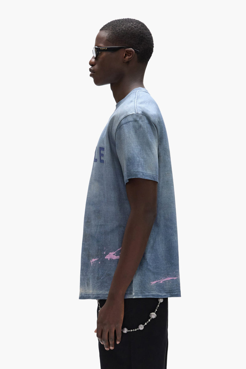 Purple Wordmark Tee