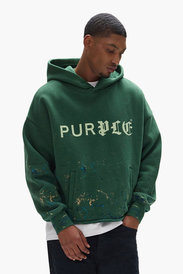 Purple Half & Half Hoodie